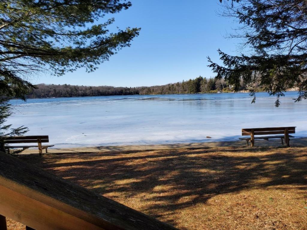 Pocono Mountain View Lake House In Lake Harmony Exterior foto